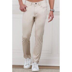 Collars & Co. Velocity Pull-On Pants Men's Size 40x32 in Stone New With Tags!